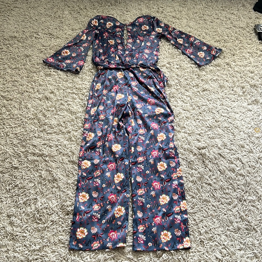 Sexy satin / silk feel pajamas XS Victoria's Secret New never worn jumpsuit